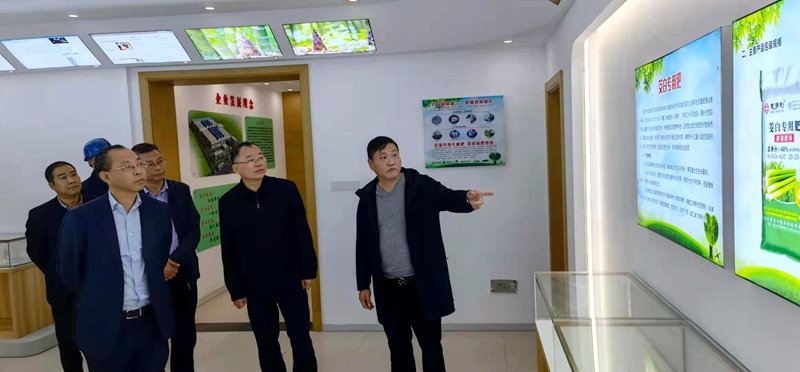 興合集團領導調研公司農資、地產板塊