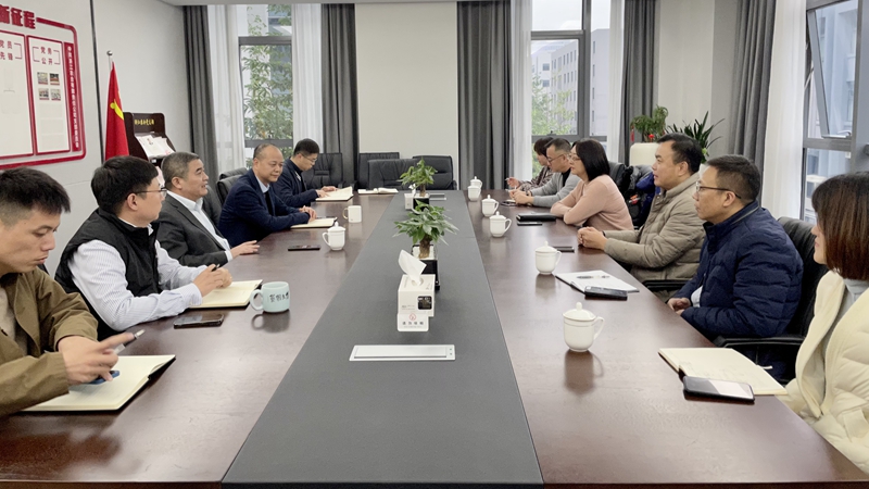省糧油進(jìn)出口公司總經(jīng)理宋耀華、益海嘉里浙江公司總經(jīng)理杜海濤一行到訪浙江農(nóng)合