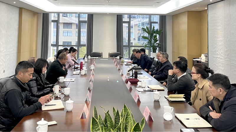 省農(nóng)業(yè)農(nóng)村廳黨組成員、副廳長唐冬壽到浙江農(nóng)合調(diào)研